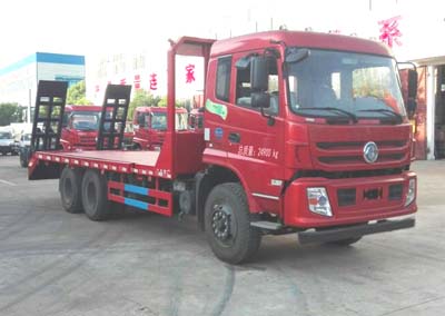 國(guó)五東風(fēng)后雙橋平板運(yùn)輸車