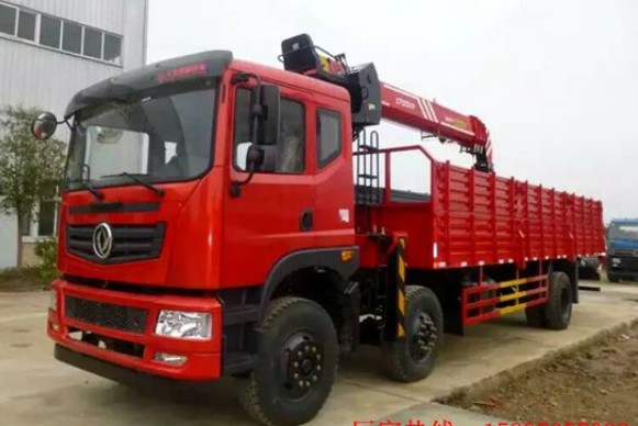 東風(fēng)小三軸10噸隨車(chē)吊